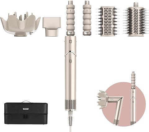 Shark FlexStyle 5-in-1 Saç Kurutma & Şekillendirme Sistemi - Stone HD446SLEU