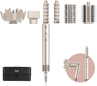 Shark FlexStyle 5-in-1 Saç Kurutma & Şekillendirme Sistemi - Stone HD446SLEU