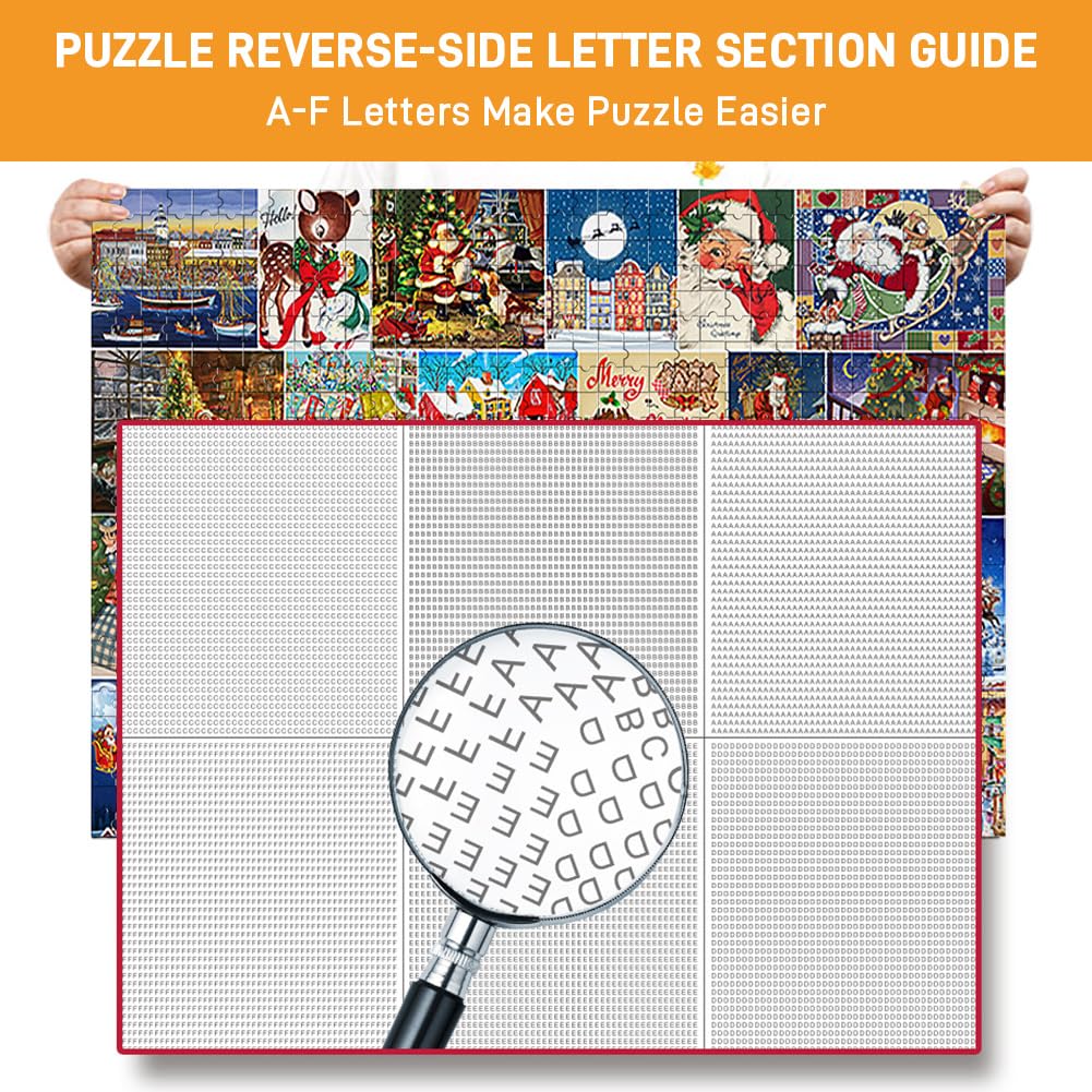 MIFKLMV Christmas Jigsaw Puzzle 1000 Pieces for Adults and Kids Age 12 Years Up, Puzzles Gifts for Adults and Kids, Home Decoration - Image 4