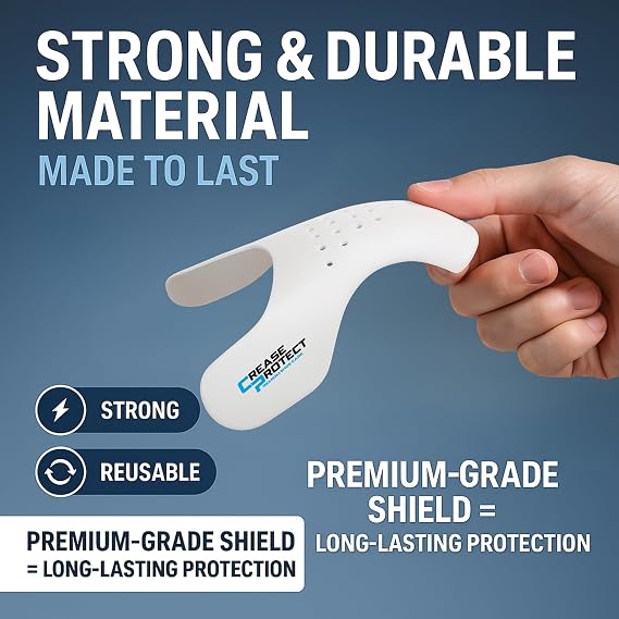 Crease Protect Shield - Premium Anti-Crease Shoe Protectors for Air Force 1, Jordans, and Nike Dunks - Keep Your Sneakers & Trainers Crease-Free