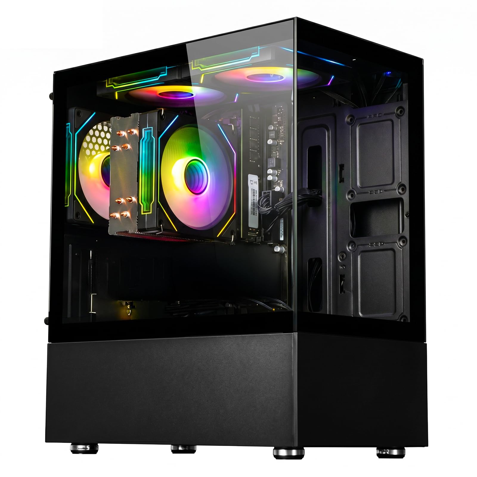 Amazon.com: LXZ Gaming PC Desktop Ryzen 5 5600GT 6 core 3.6GHz Amazon.com: LXZ Gaming PC Desktop Ryzen 5 5600GT 6 core 3.6GHz