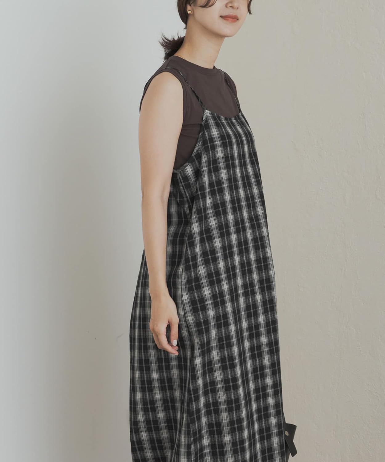 GFORE韓国ジーフォアレディースハーフジップセーターsizeL ブラウン