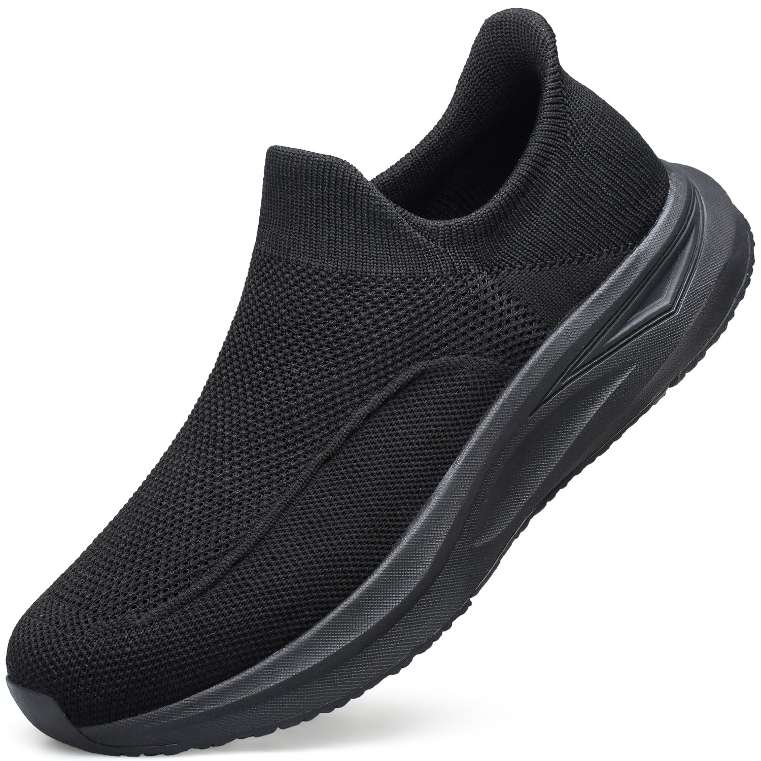 yhoon Men's Hands-Free Slip On Walking Shoes Non Slip Lightweight Comfortable Tennis Workout Sneakers-picture-33
