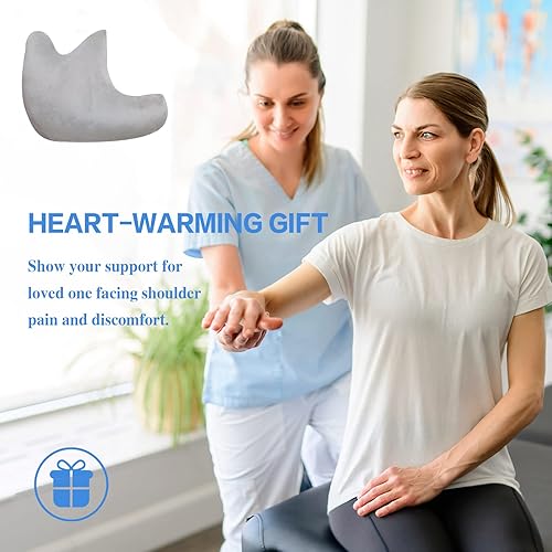 Miniatura 6 de Almohada de cirugía de hombro, almohada ergonómica para manguito rotador, cómoda almohada poscirugía de hombro, estructura ajustable que proporciona