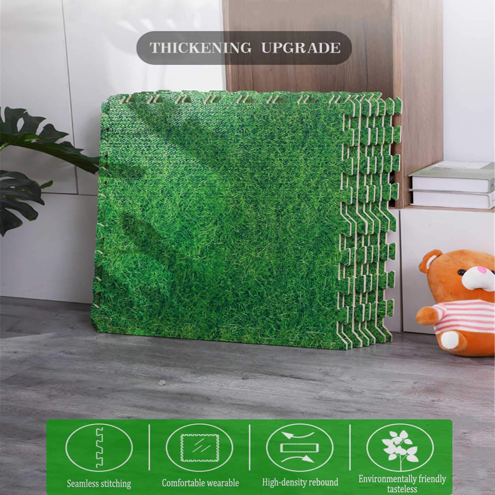 Tappetini Puzzle in Schiuma Eva, Tappetino da Gioco Ad Incastro per Bambini - Protezione del Pavimento, per Garage Esercizio Yoga Sala Giochi,8pcs