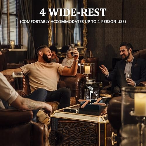 Miniatura 2 de Cenicero para puros, cenicero de silicona para patio exterior e interior, ceniceros grandes para cenizas al aire libre, ceniceros