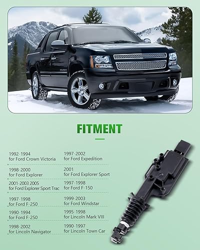 Miniatura 2 de SCITOO 746-158 Actuadores de bloqueo de puerta delantera derechaizquierda derecha delantera derecha reemplazo del pestillo de la puerta para Ford