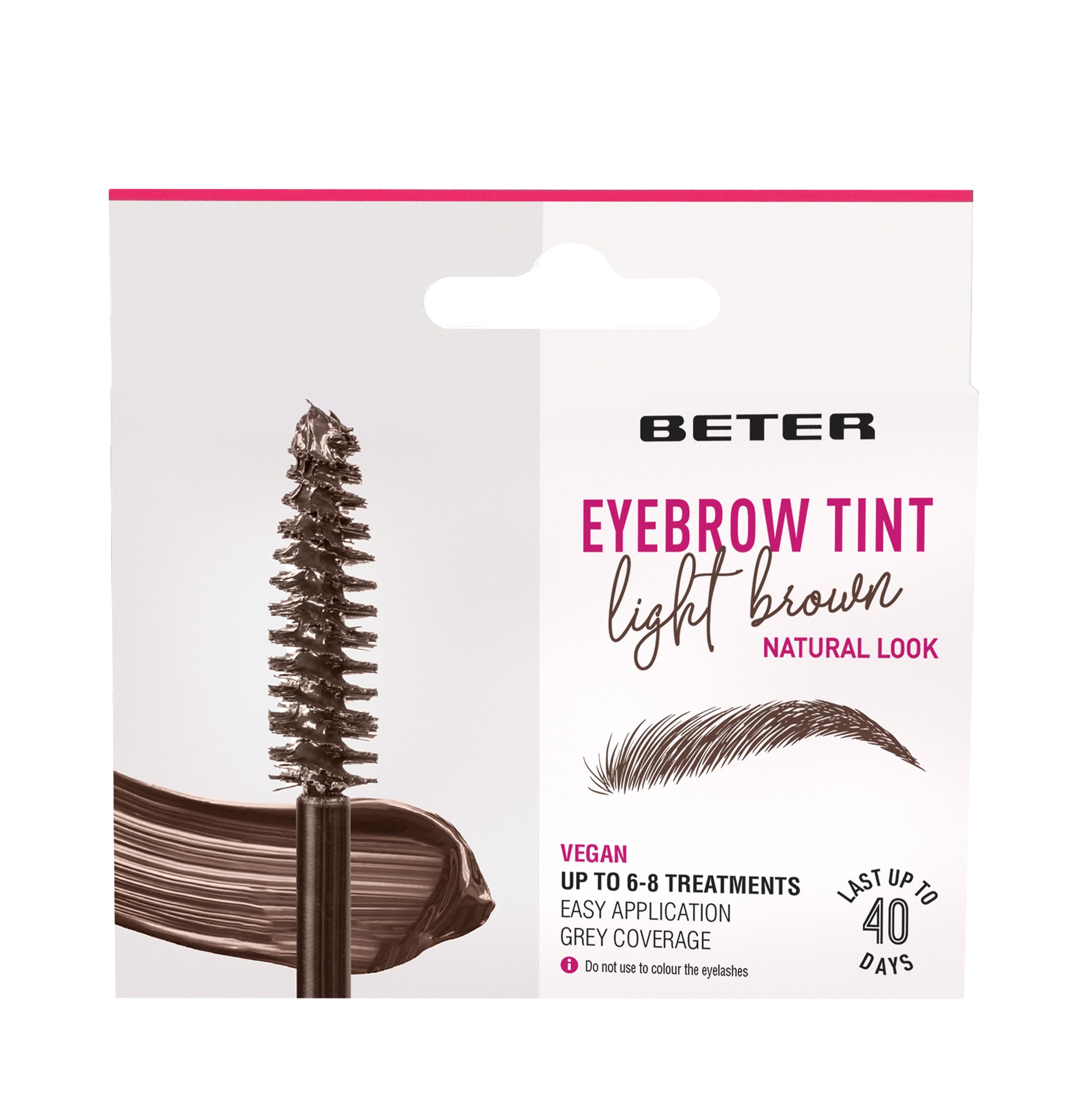 Beter Brow Instant Eyebrow Tint Quick Light Brown Set – 5 g
