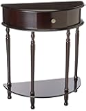 Frenchi Home Furnishing End Table/Side Table, Espresso Finish
