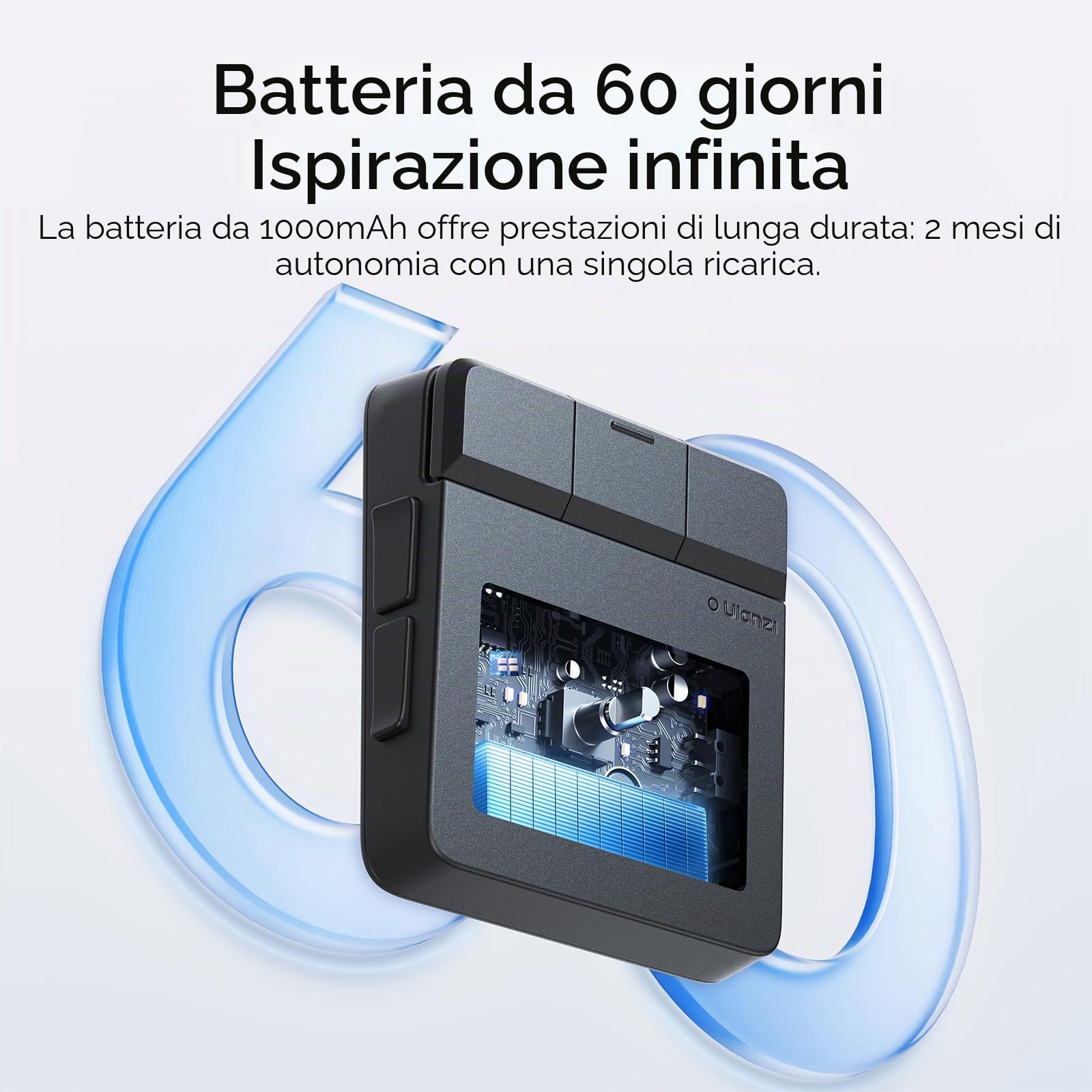 ULANZI D100H Tastiera per editing video con manopola di regolazione, Controller wireless bluetooth per Mac/PC, Tastierino macro personalizzabile 7 in 1 con feedback tattile, per fotografi e videomaker