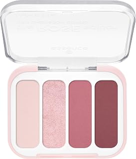 essence the ROSE edition mini, Palette ombretti, lunga durata (3.6g)