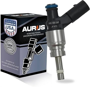 x1 OEM Aurus Fuel Injector for 06E906036F 2007 2008 2009 2010 2011 Audi S6 2007-2009 S8 5.2L V10 cylinder Engine 06E906036C 06E906036AG