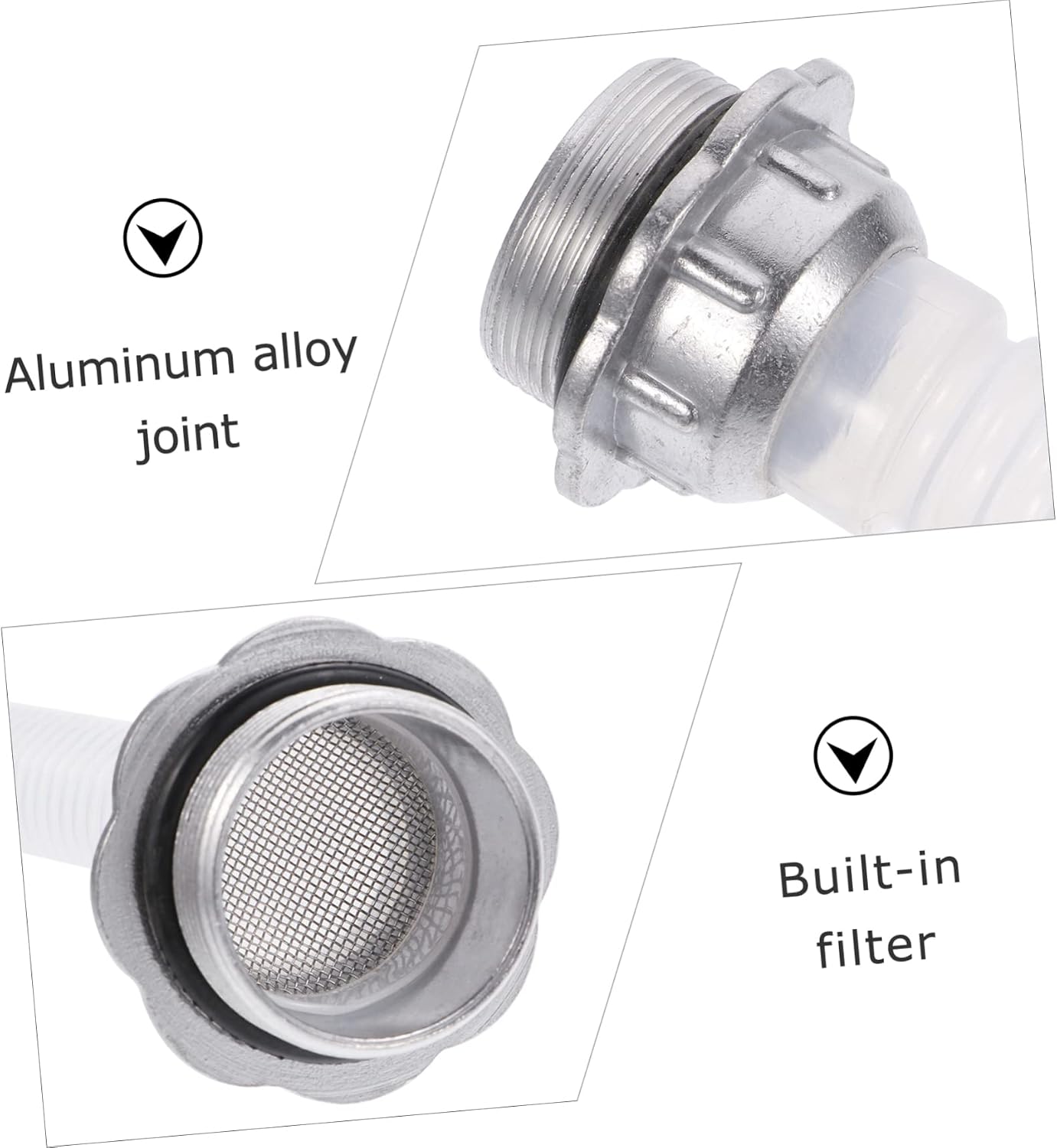 Plastic Water Pitcher oil pipe plastic pitcher Fuel Can Spouts Aluminum Fuel Can Nozzle Flexible Spout Nozzle Aluminum Spout gas fuel oil aluminum alloy Rubber Washers