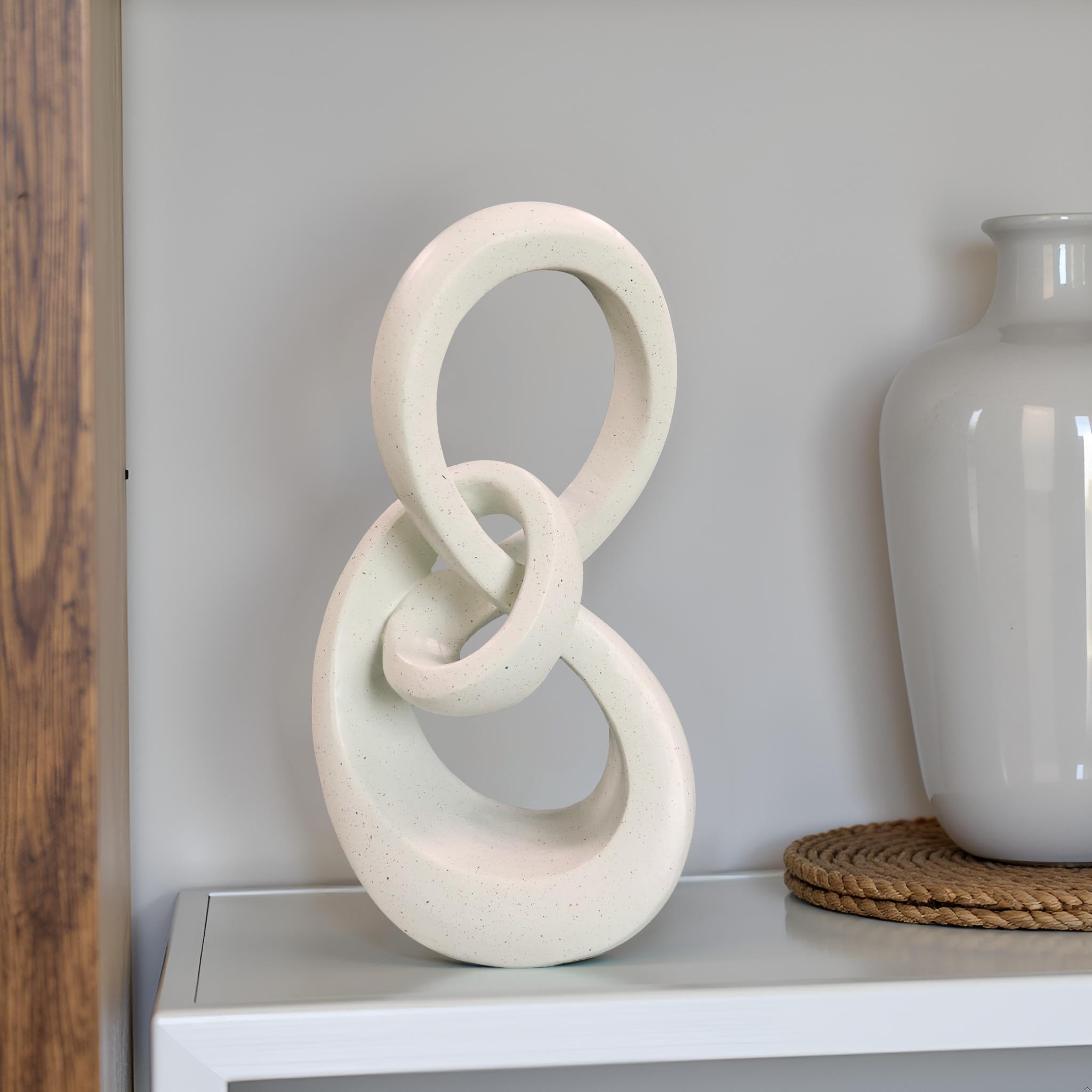 Moderne Musiknote, dekorative Skulptur, abstrakte Skulpturen, Heimdekoration, Couchtisch-Statuen, Regal-Dekoration, Ästhetik, Esszimmer, Wohnzimmer, Schreibtisch-Dekoration, 29,2 cm