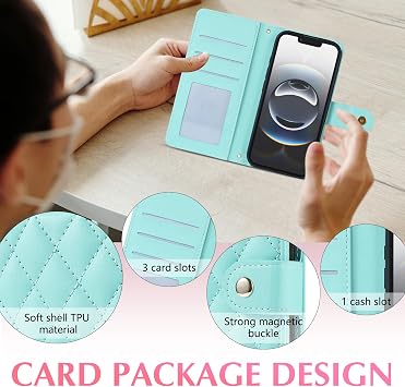Compatible iPhone 13 Pro Case, Notebook Type, Simple, Stylish, iPhone 13 Pro Case, Wallet Type, Card Storage, iPhone 13 Pro Smartphone Case, Notebook Type, iPhone 13 Case, Pro Smartphone Cover