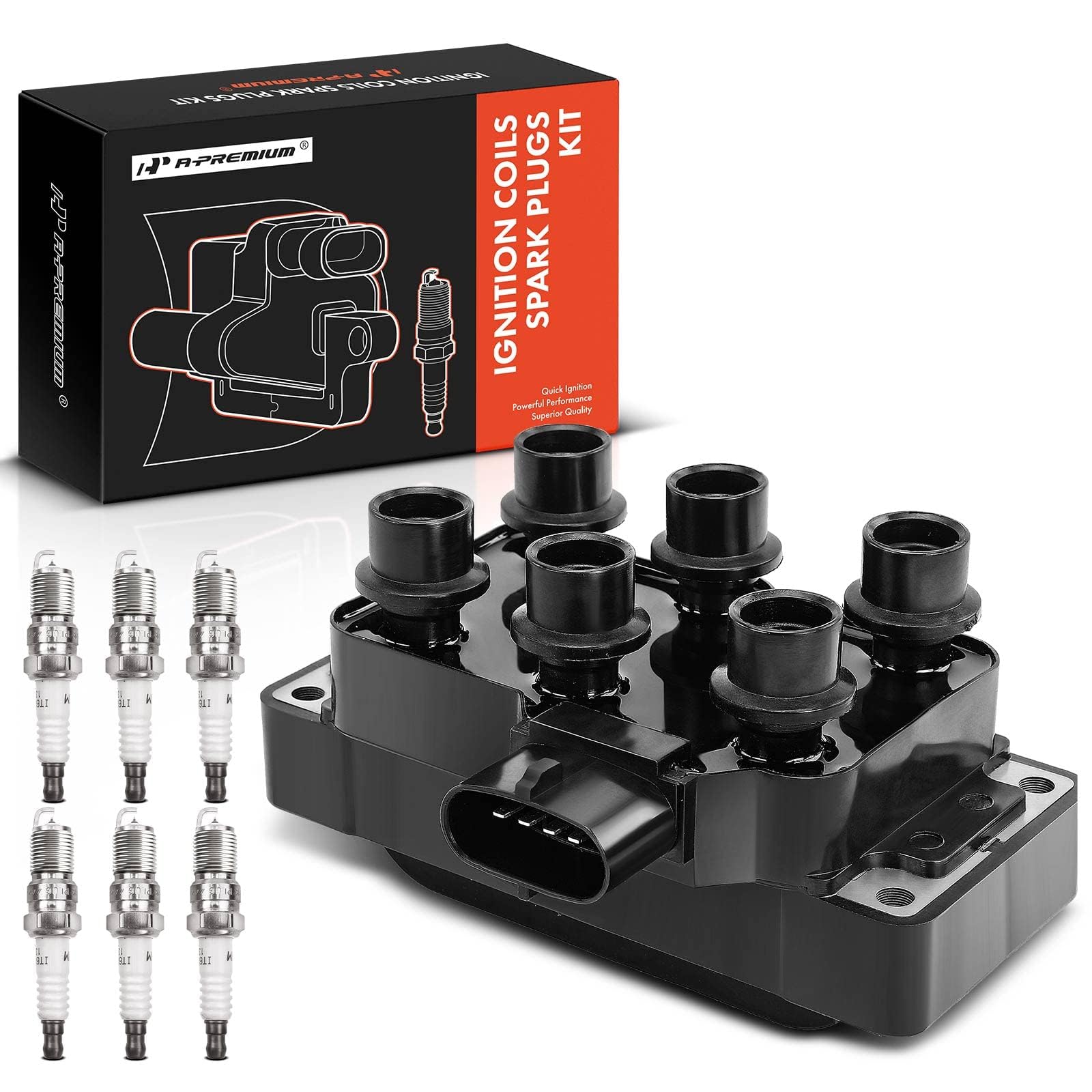 Amazon.com: A-Premium Ignition Coils and Spark Plugs Kits