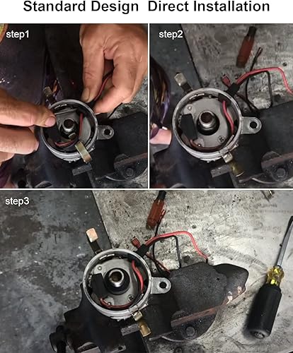 Miniatura 4 de Kit de conversión de encendido 1847A apto para Volkswagen VW, encendedor de 4 cilindros compatible con Bosch 009