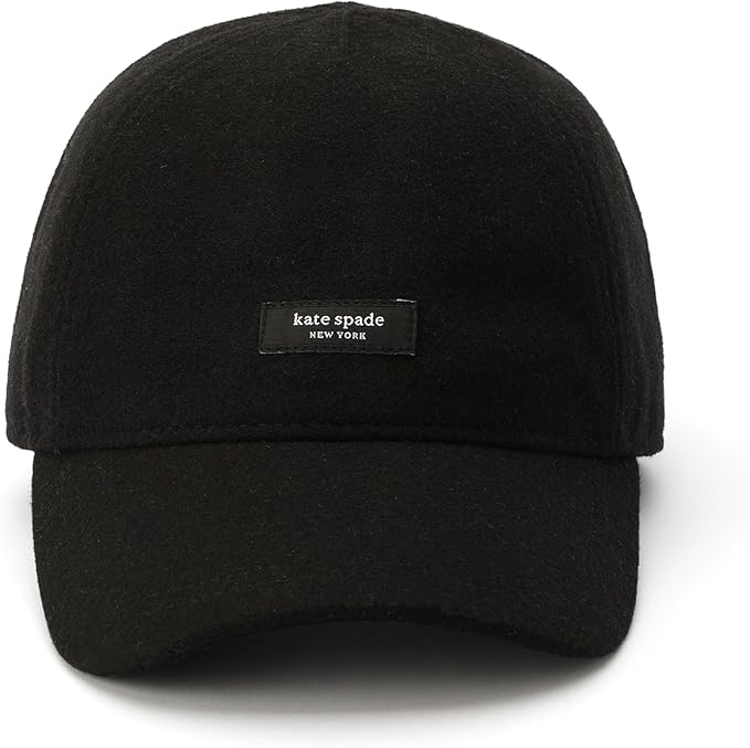 kate spade new york Women's Sam Wool Baseball Hat, Summer Accessory for Sun Protection