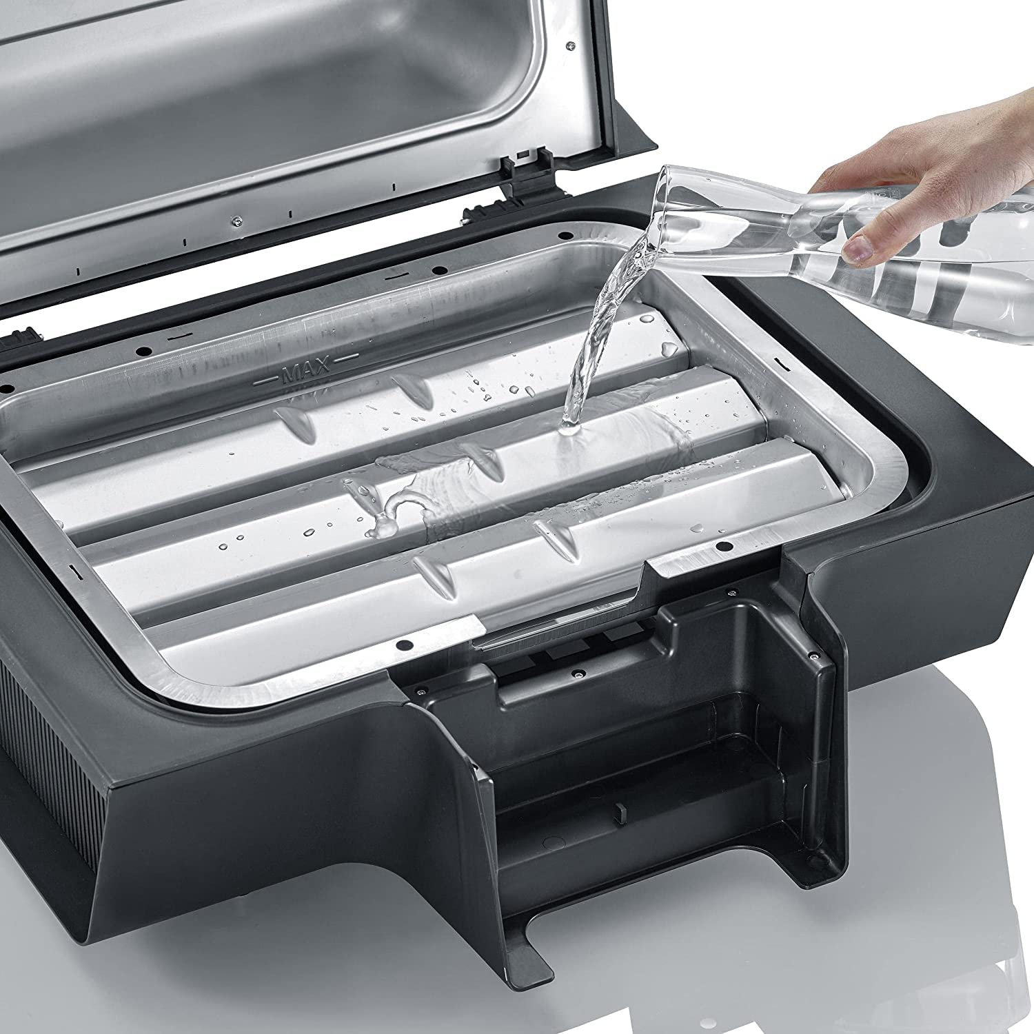 Severin Sevo Smart Control Grill Elektryczny, Srebrny, 31.50