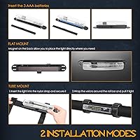 Vista 7 de Nirider Luz Interior UTV Universal Montaje en Barra Antivuelco Luces LED Luces de Jaula Antivuelco Utilitaria Luz Interior de Cúpula de Cortesía