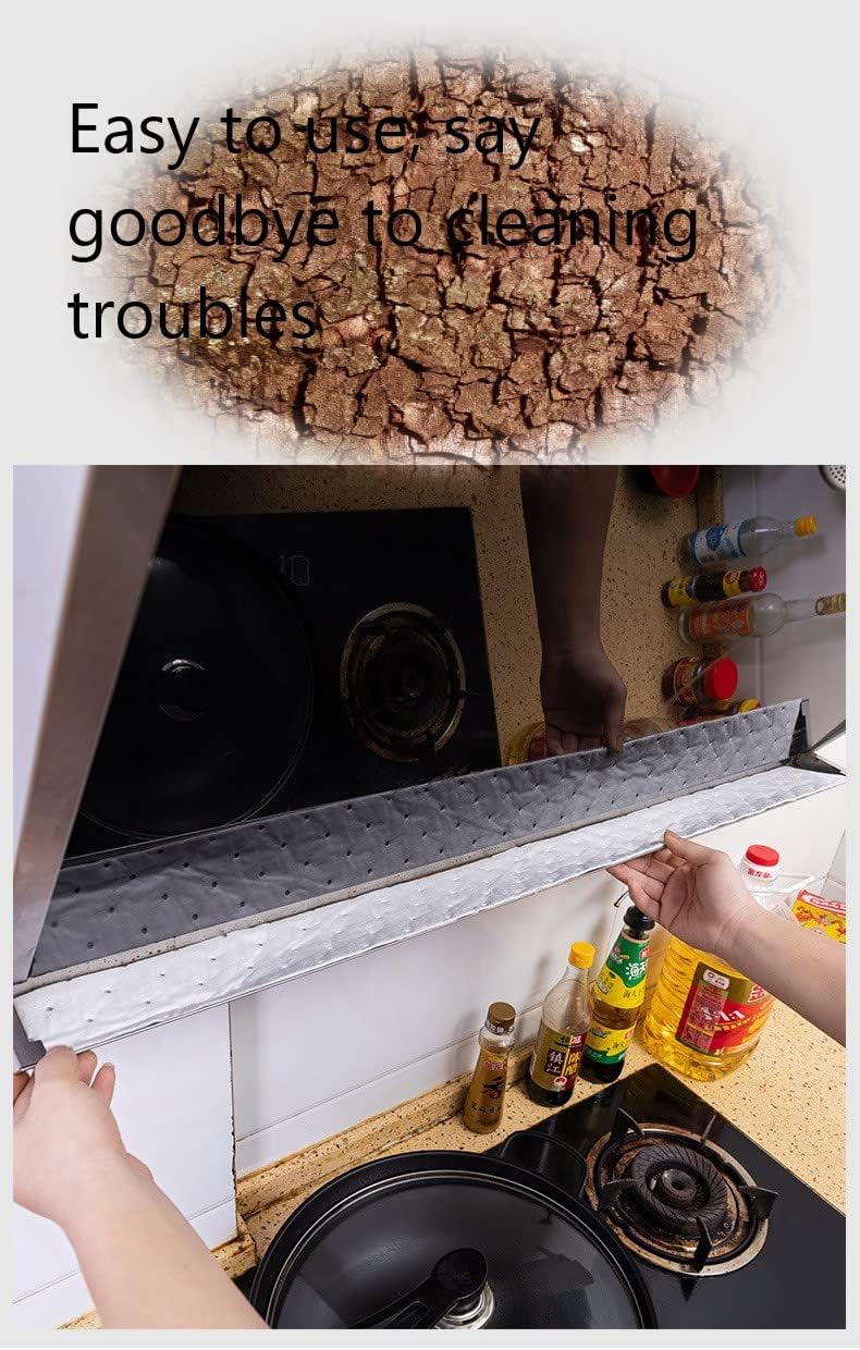 1 packs of kitchen oil blotter on the hood filter paper. Easy to clean 16.9"*17.7" (12 pieces/pack) *1 packs - Image 6