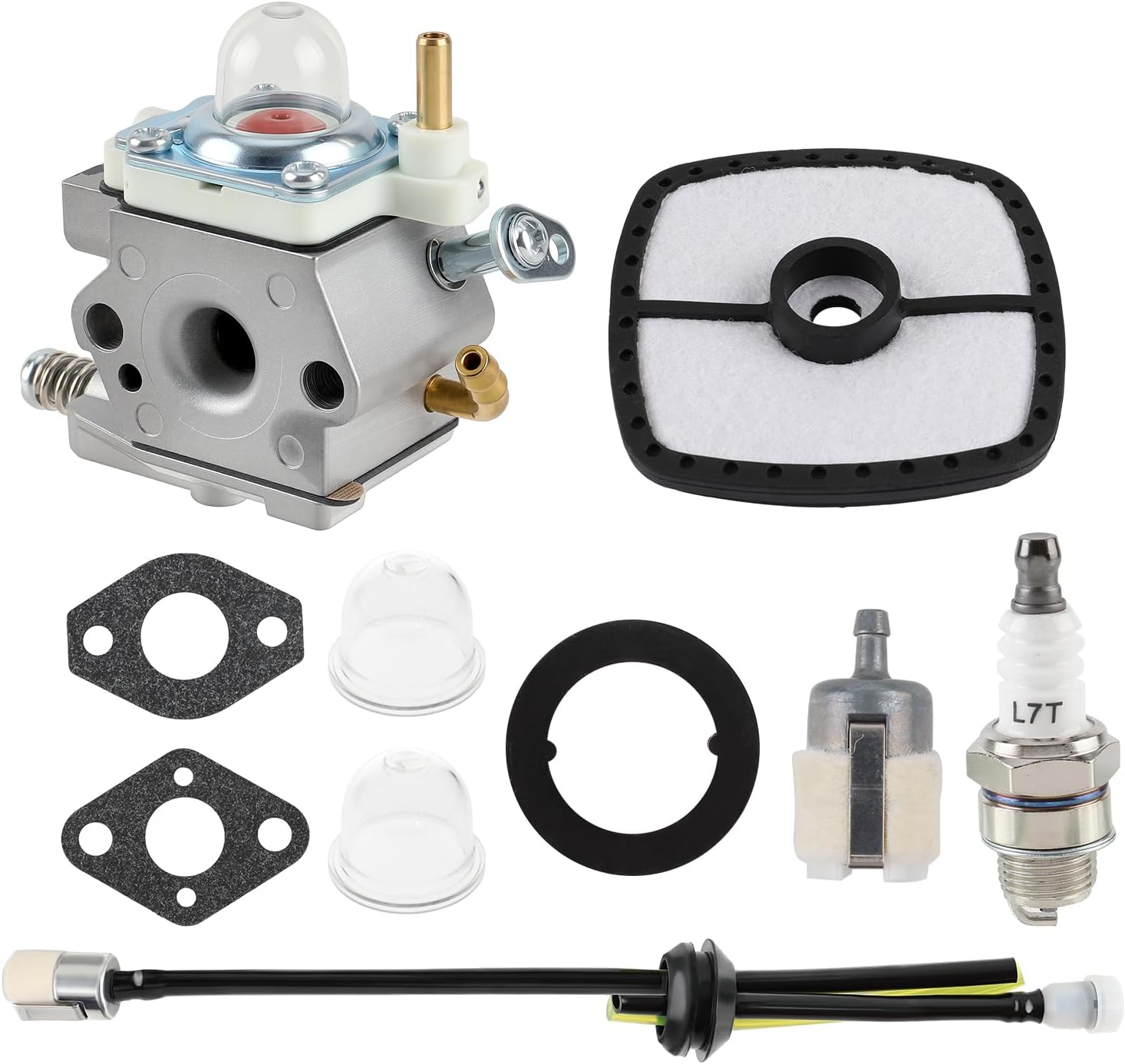 A021001882 Carburetor Tune Up Kit Compatible with Echo PB-250 PB250 Leaf Blowers WTA-33 A021001880 A021001881 A021001881A P05412001001 P30911001001 P31013999999 WTA33
