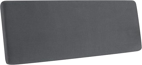 Miniatura 7 de Funda de cojín elástica individual para sofá, funda protectora de repuesto para cojín Chesterfield, funda para asiento de caravana (azul marino, 3