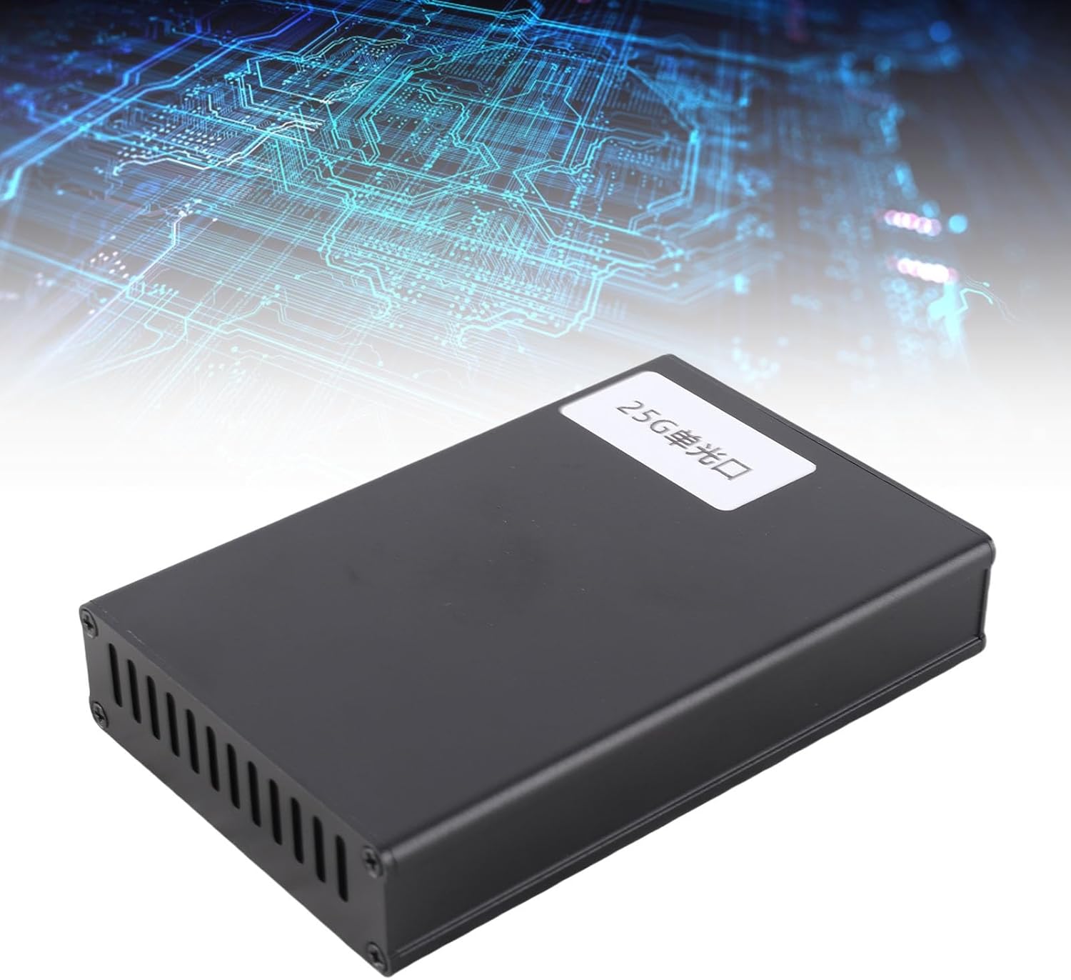 25G Thunderbolt Network Card,Aluminum Alloy 25Gbps Adapter, Plug and Play for //for Ubuntu, No External Power Required, Triple OS Compatibility (Single Port)