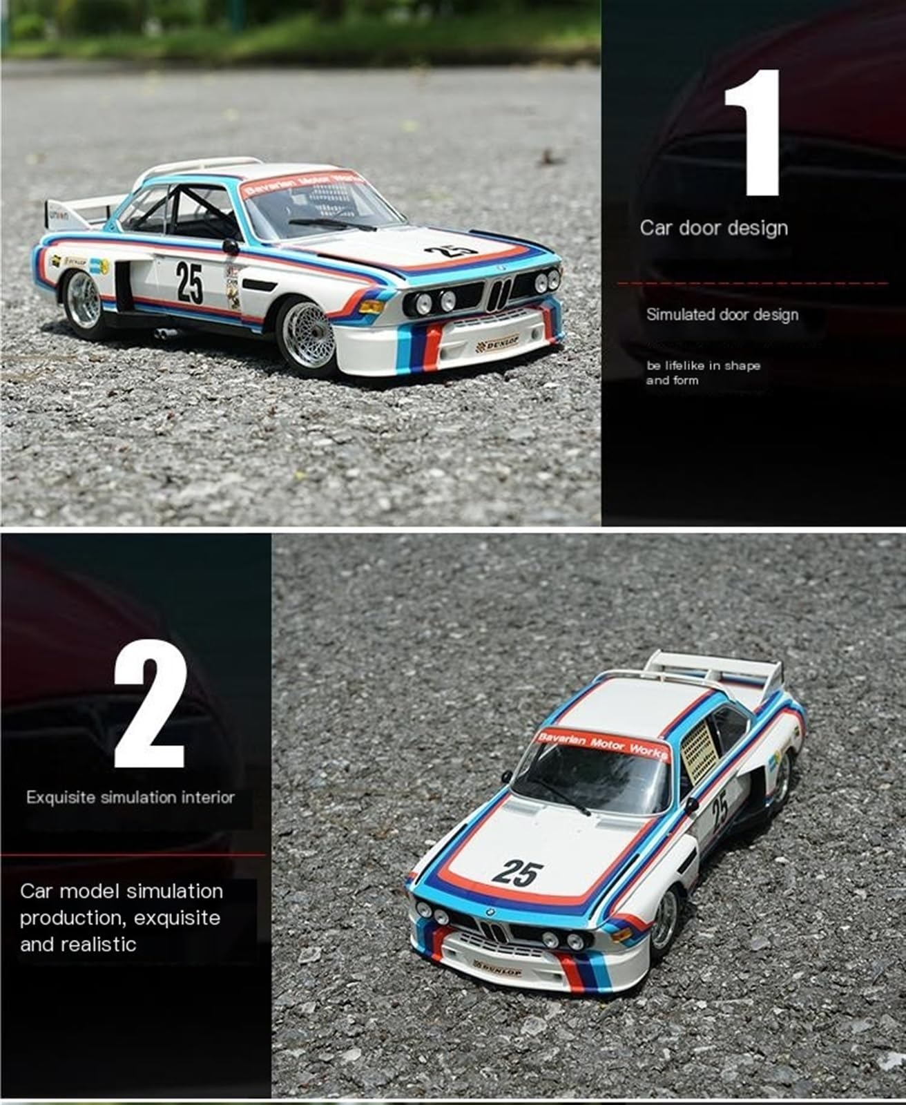 Amazon.co.jp: ミニカー スケールモデルカー 1/18 に適合 BMW