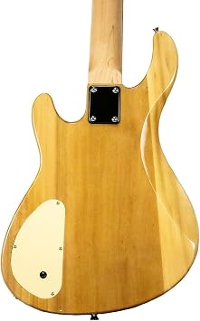 Sawtooth Mod24 Series Natural Flame Maple 24 Fret Electric Bass Guitar