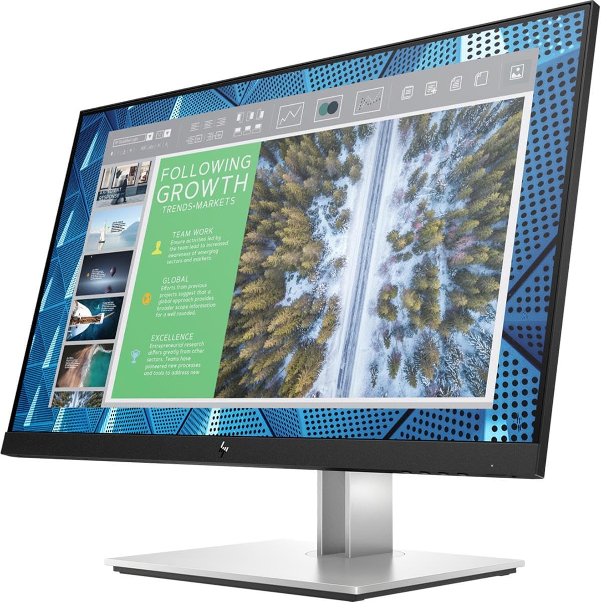 HP E27q G4 27" Class WQHD LCD Monitor - 16:9 - Black