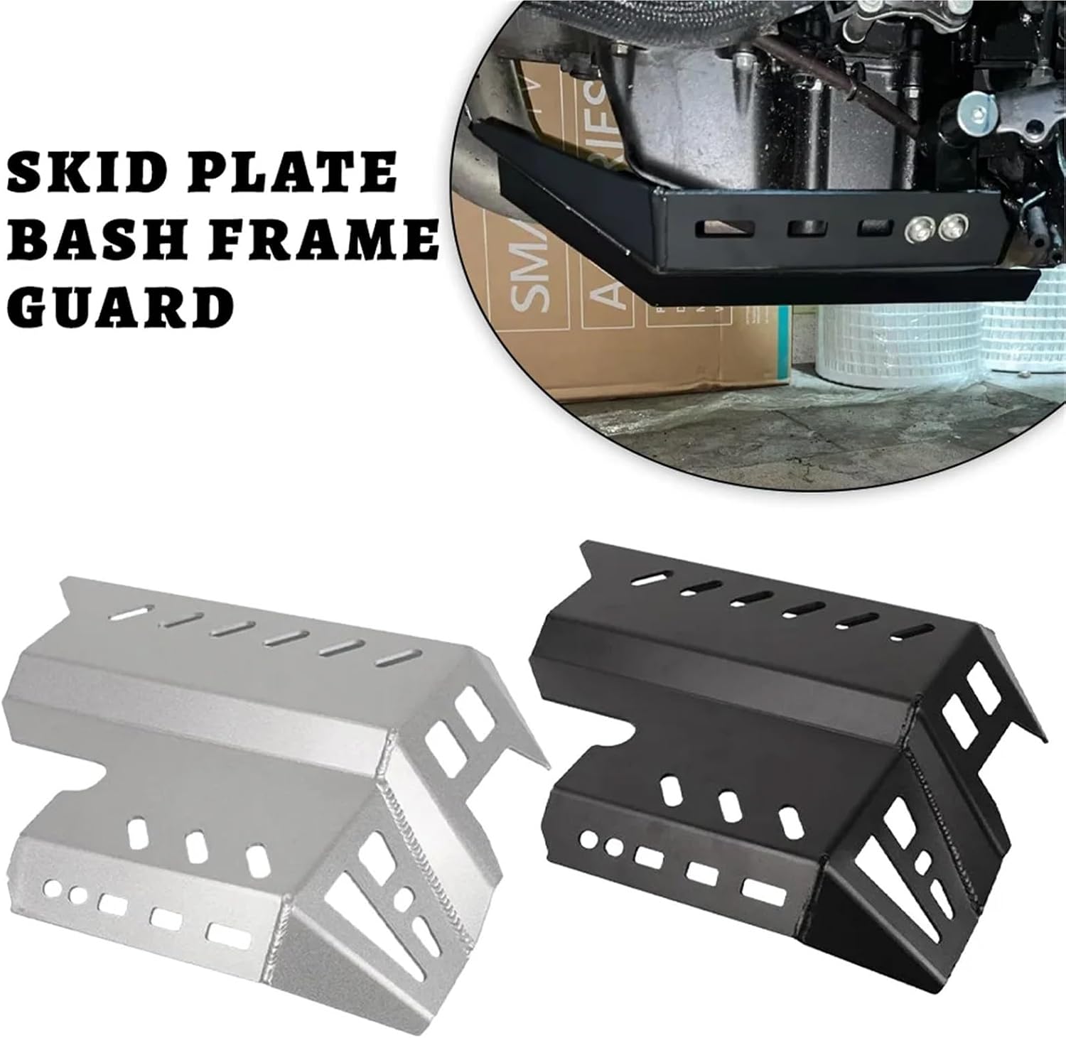 Motorcycle Accessories for Honda NX500 NX400 NX 500 400 2024 2025 Skid Plate Engine Guard Bash Protection Protector(Black)