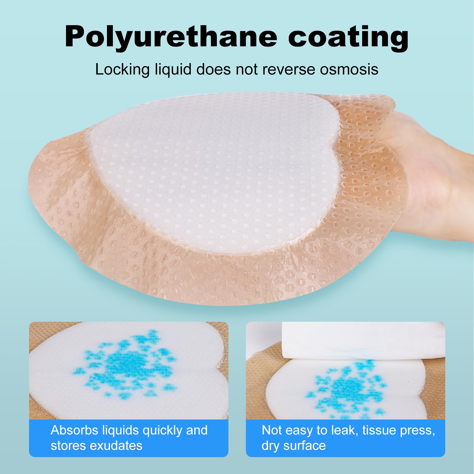 Sacral Foam Dressing - Bed Sore Prevention -5 Sacral Foam Dressing - Bed Sore Prevention -5