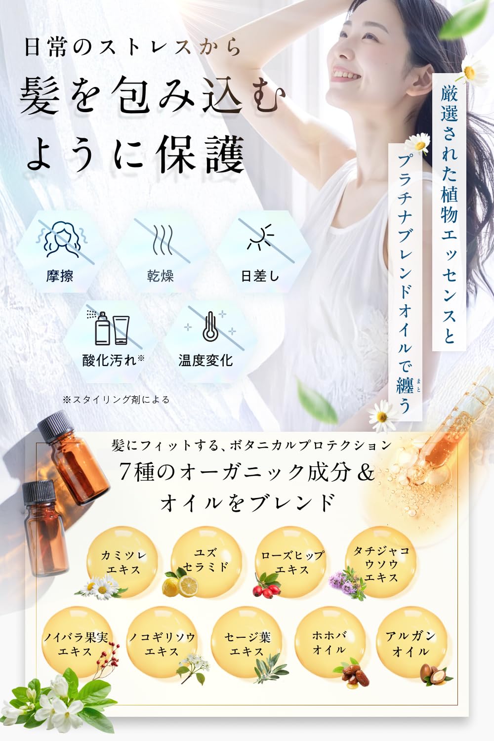 Amazon | 【熱活性リペアナノカプセル×高浸透型ケラチン配合