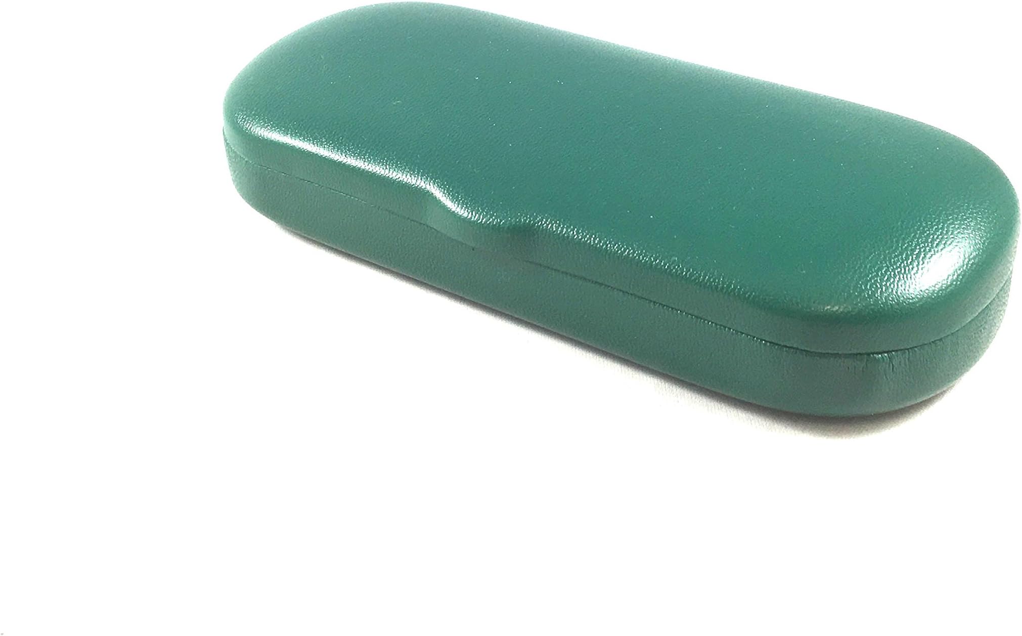 Hard Clamshell Small Case for Small Frame, Glasses Case, Hard Shell Protects & Stores Sunglasses, Reading Eyeglasses and All Eyewear, Suitable for Men, Women & Kids, By Visualeyewear