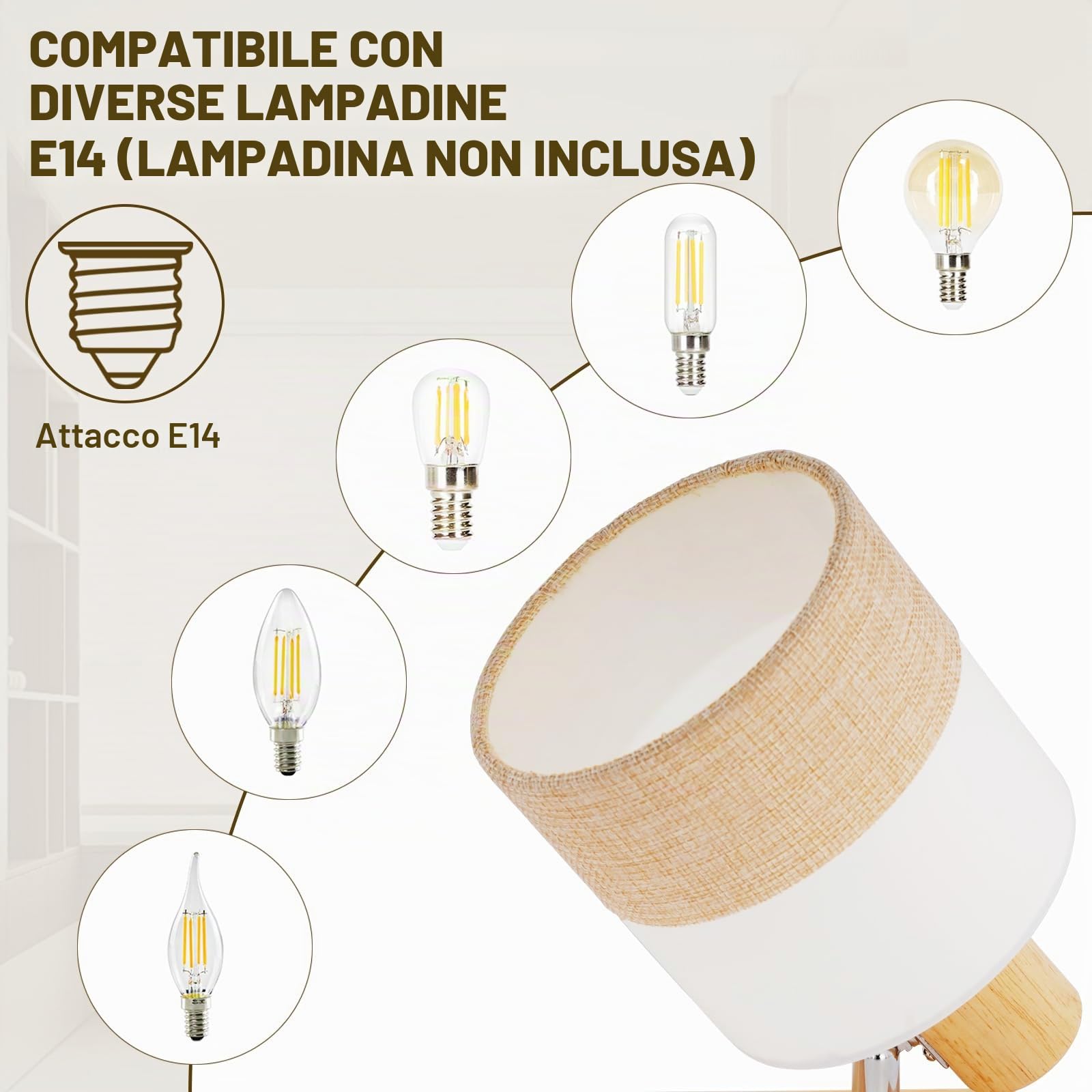 Glitzerlife Lampada da soffitto a LED, faretto da soffitto a 2 luci Lampada