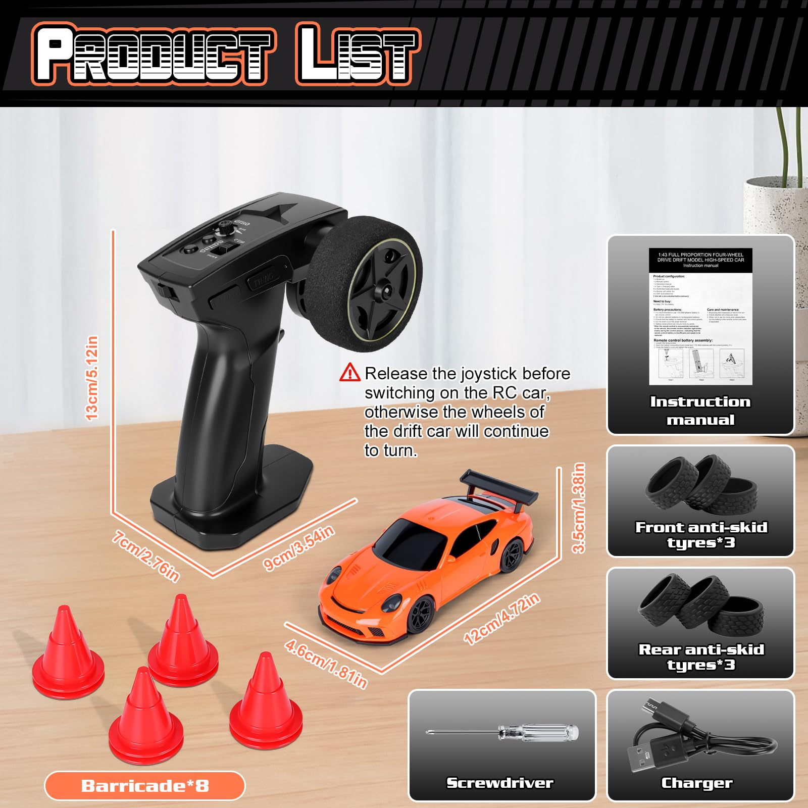 JONRRYIN Mini RC Drift Car Pro 1:43 op afstand bestuurbare auto met 4WD-tablet, gyroscoop, 15 km/u, speelgoed voor kinderen vanaf 14 jaar, zwart Pro - Gyroscoop JONRRYIN Mini RC Drift Car Pro 1:43 op afstand bestuurbare auto met 4WD-tablet, gyroscoop, 15 km/u, speelgoed voor kinderen vanaf 14 jaar, zwart Pro - Gyroscoop