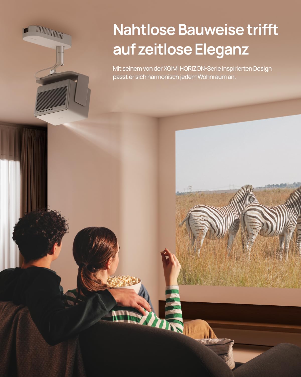 XGIMI-Deckenhalterung, Entwickelt Beamer, Einfache Montage, Flexible Anpassung, Projektorständer passt in die Inneneinrichtung, Ceiling Mount