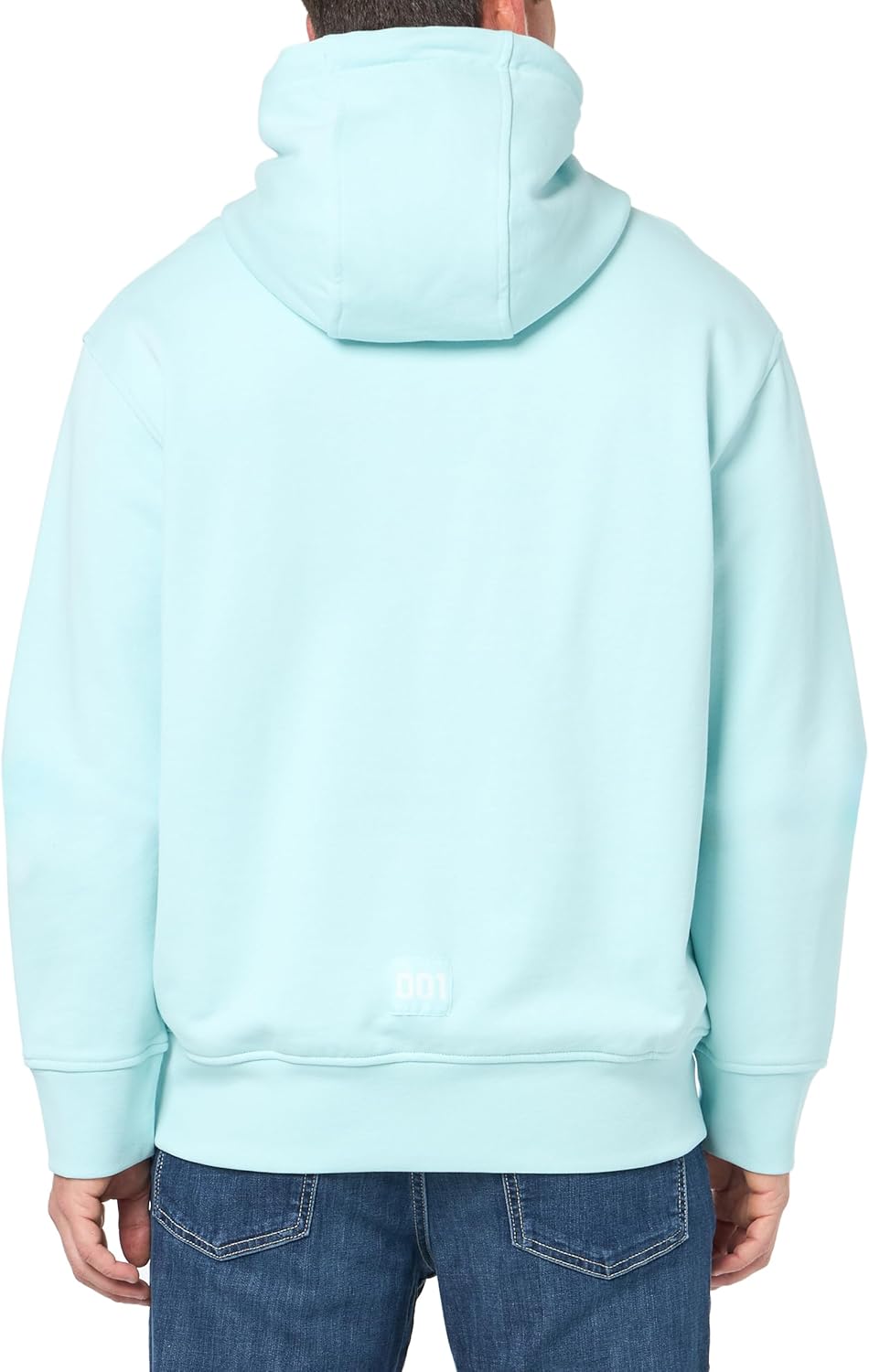 Armani Exchange mens Camo Jacquard Patch Pullover Hoodie Sweatshirt - Image 3