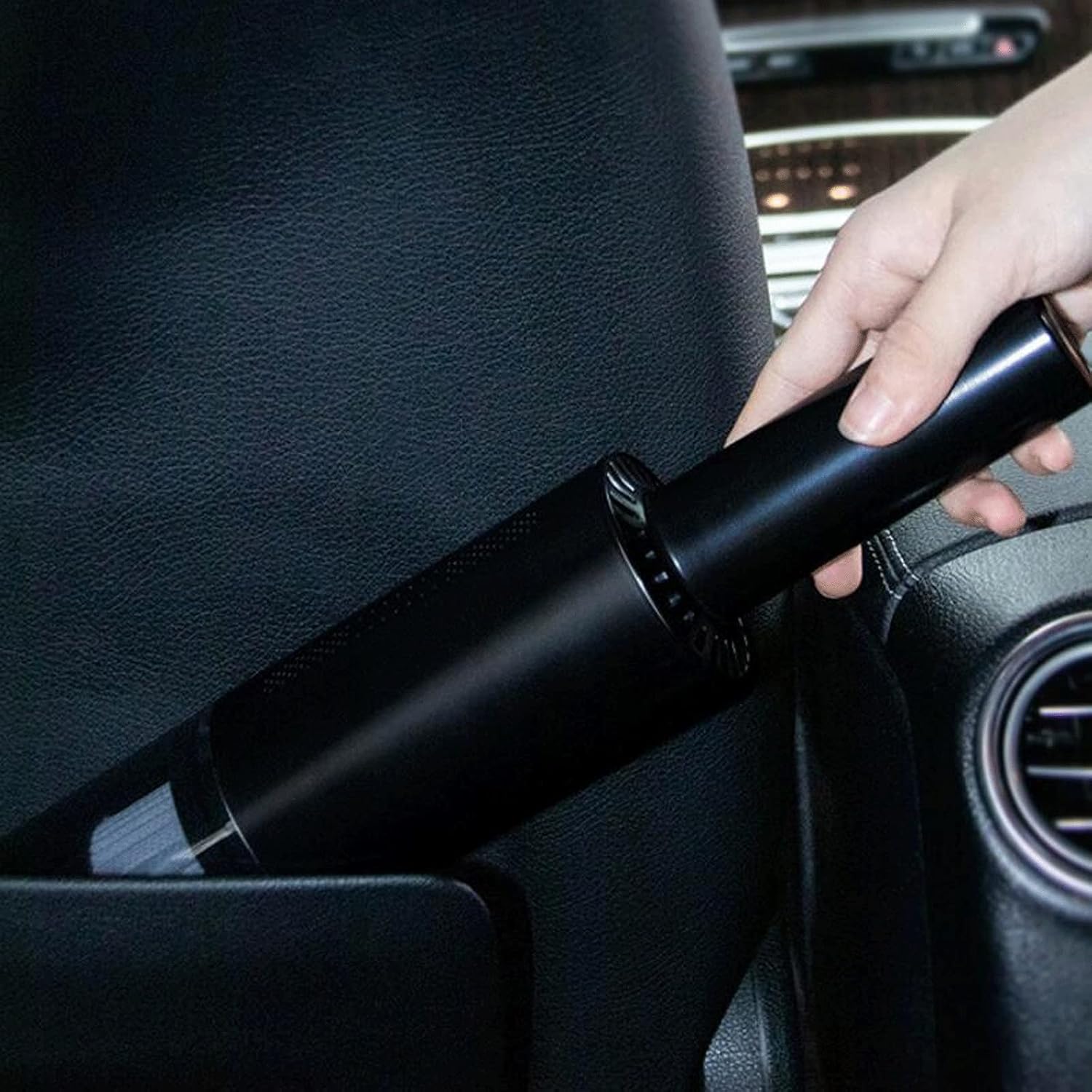 Hand held Vacuum Car Vacuum Cleaner Portable with Handheld Vacuum Cleaner car Household Dual-use Strong Suction Cleaner (Color : White, Size : B)