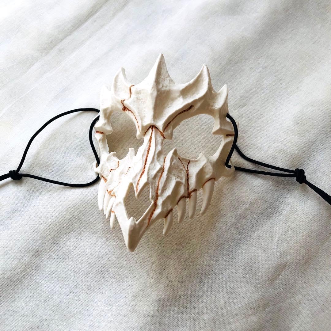 フェイスマスク スカル 烏 髑髏 コスプレ ハロウィン 仮面