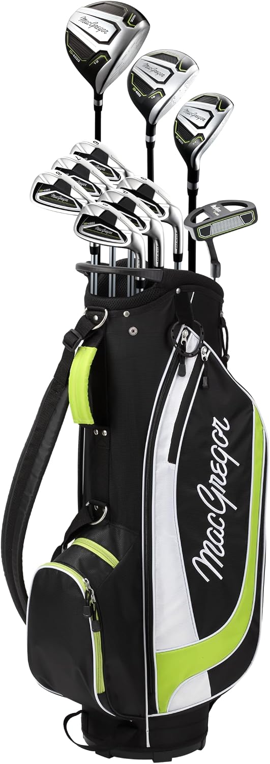 CG4000 Golf Package Set, Steel or Graphite, Cart or Stand Bag, 1" Shorter/Longer, Right or Left Hand