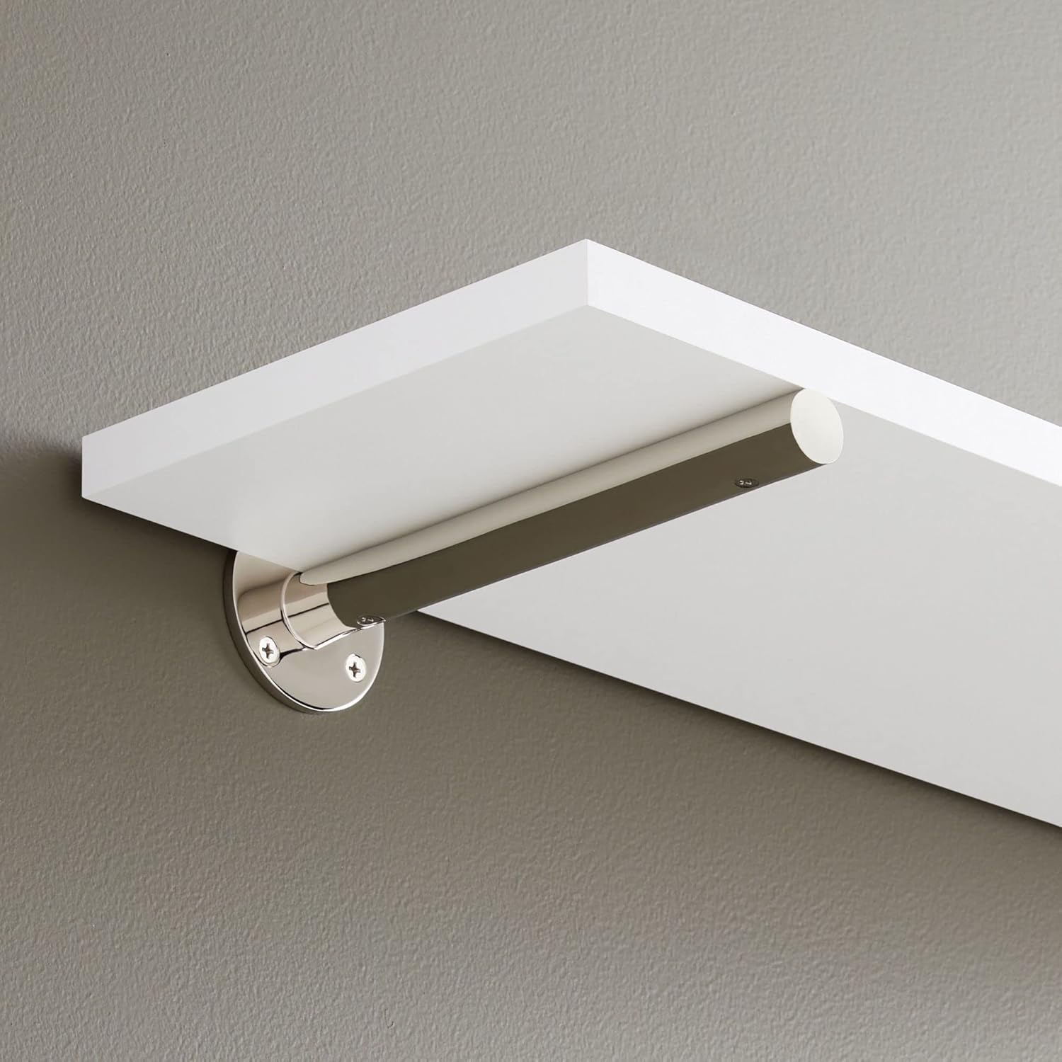 Signature Hardware 482440 Wellston 8-3/8" Brass Shelf Bracket