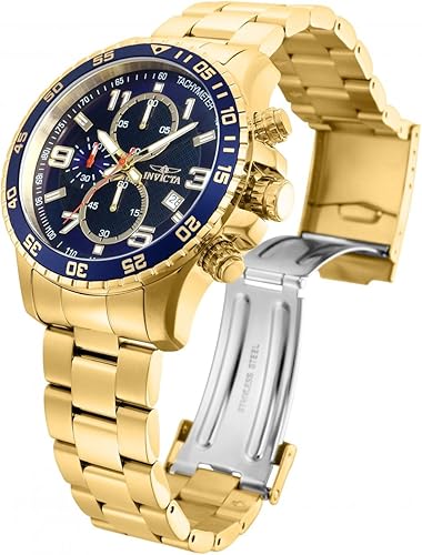 Miniatura 2 de Invicta Mens Specialty Chronograph Textured Dial Stainless Steel Watch