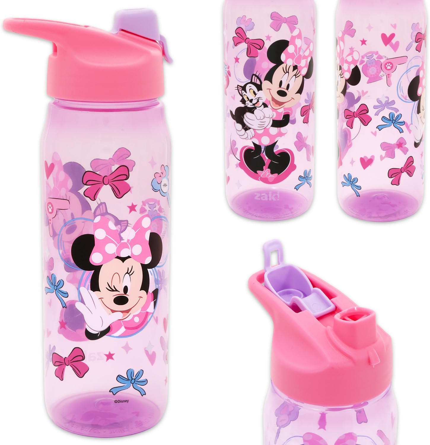 Disney Minnie Mouse Water Bottle Bundle