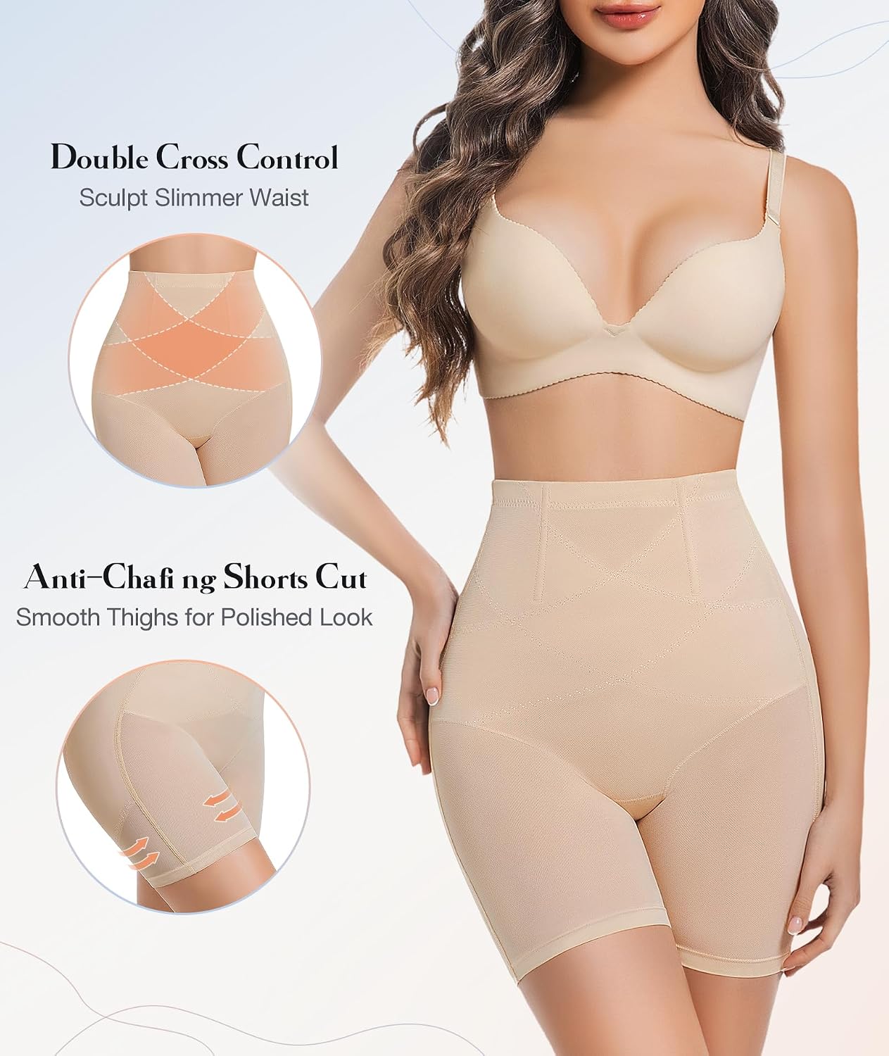 Butt Lifting Tummy Control Shapewear Shorts Women Control Panties Thigh Slimmers Compression Underwear Shaper