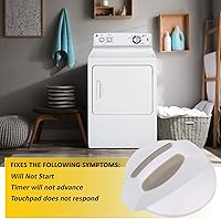 Vista 5 de Seentech 134844410 Pomo selector de lavadora/secadora - Compatible con Frigidaire, Westinghouse, Elec-trolux - Repalces: AP4339026, 1460965