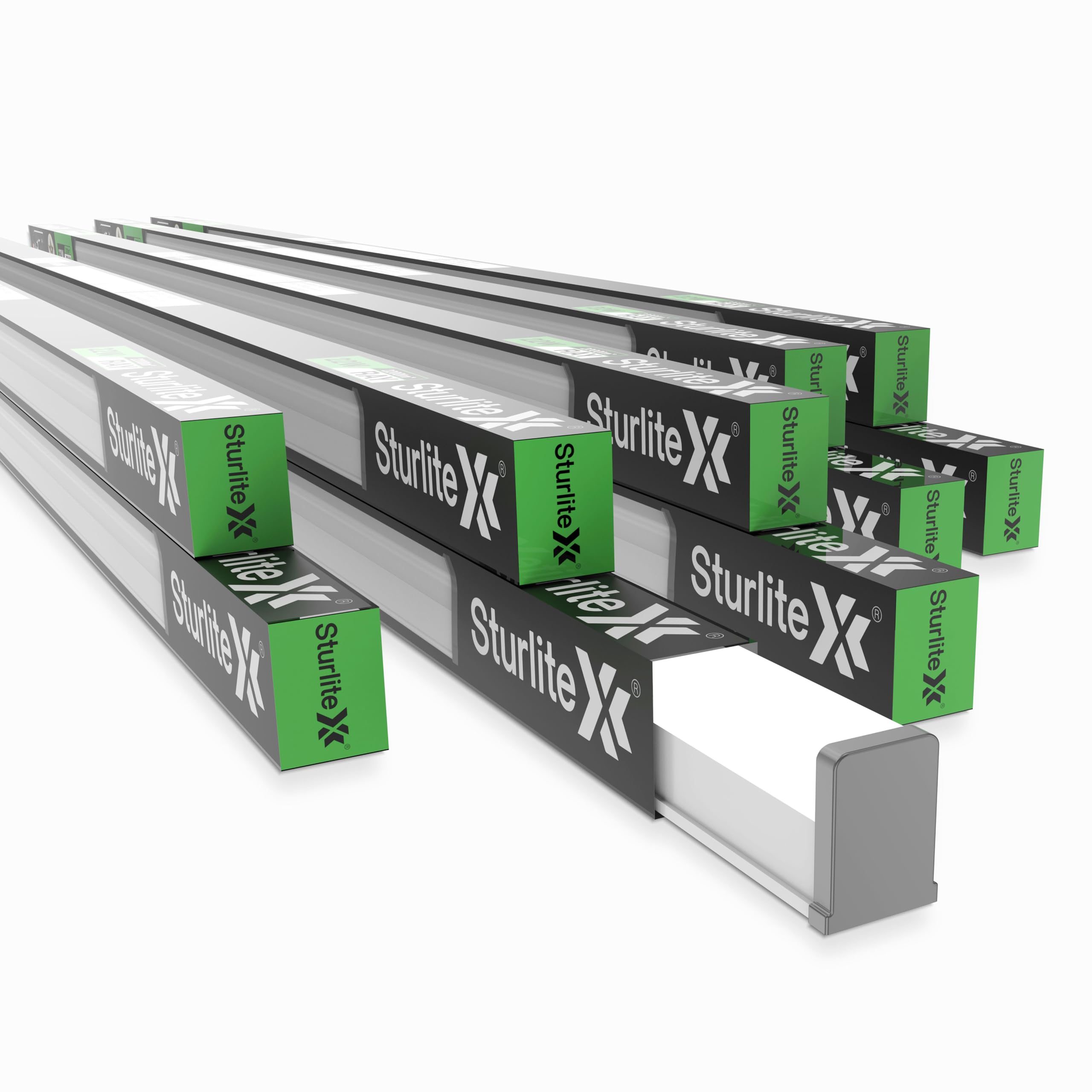 Sturlite Ray 22 Watt LED Batten| 6500K Cool White Color Temperature Tube light| Sleek Elegant Design With CRI Tech| 25000 Hrs Rated Life| 2200 Lumens - Pack of 10-image-12