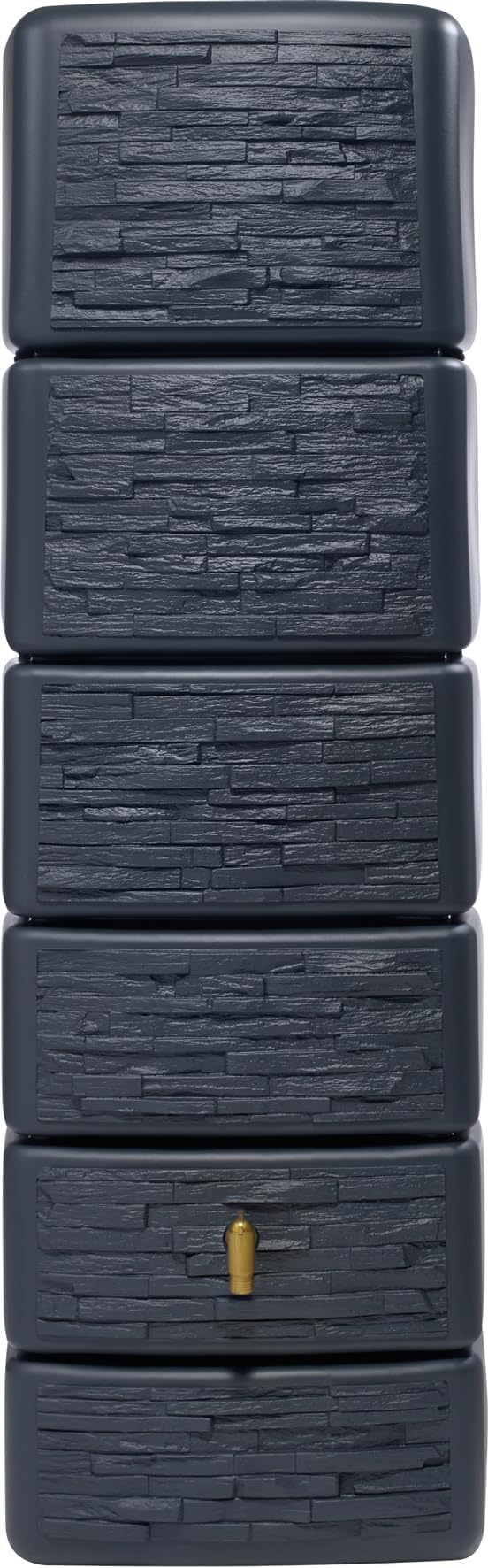 Graf Rain Water Container Plastic 58 x 37 x 182 cm Grey