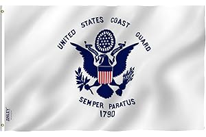 ANLEY Fly Breeze 3x5 Foot US Coast Guard Flag: A Symbol of Patriotism and Honor